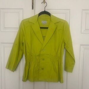 Joan Rivers Lime Green Blazer
